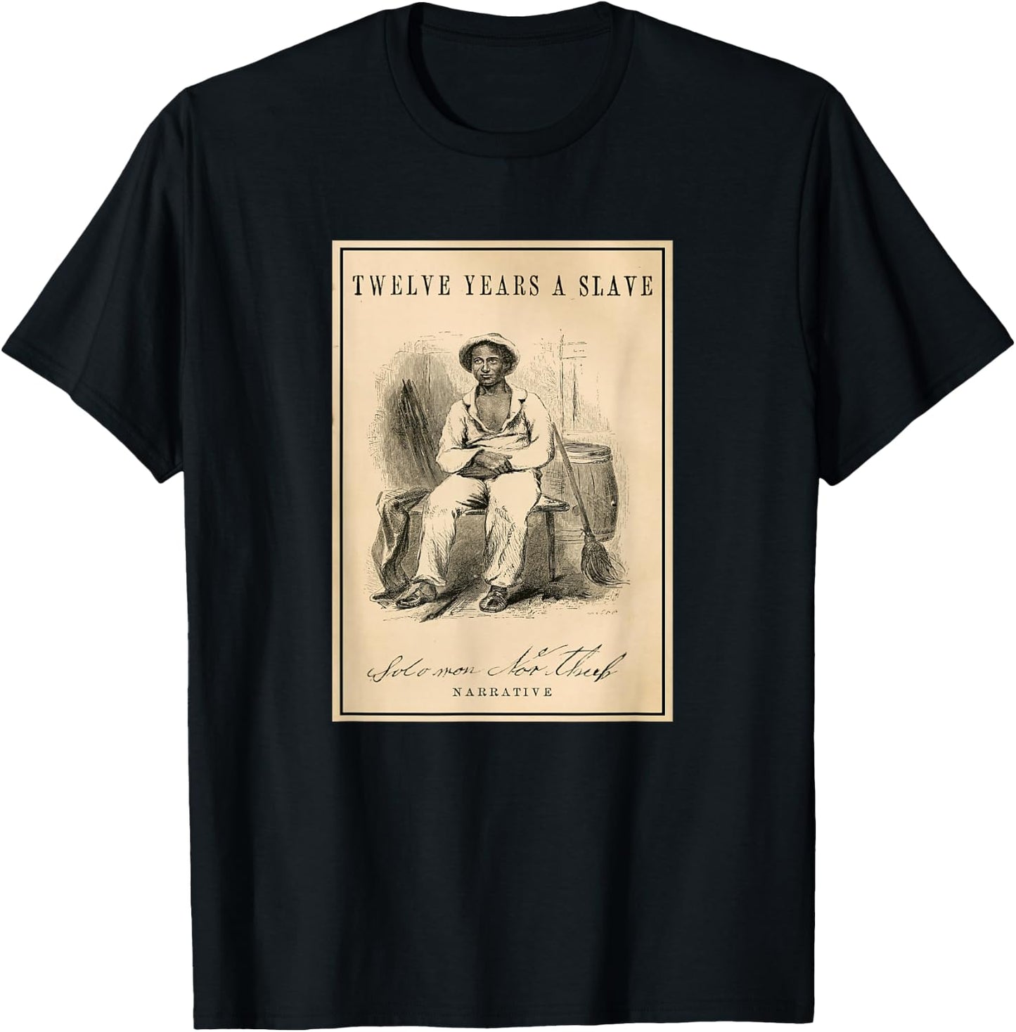 Twelve Years a Slave T-Shirt - T-Shirt | Black