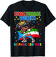 Equatorial Guinea Dabbing Girl Hispanic Heritage Celebration T-Shirt - T-Shirt | Black