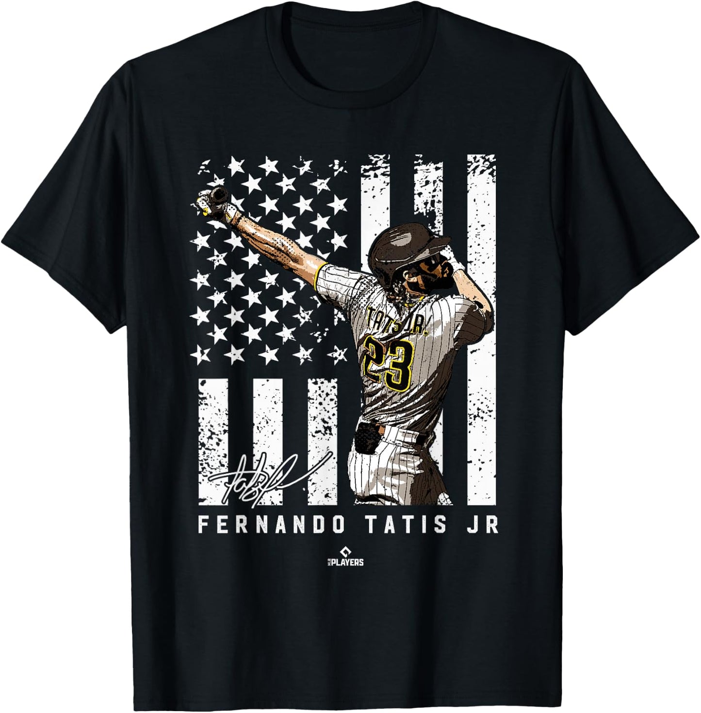 Show Your Pride Fernando Tatis Jr San Diego MLBPA T-Shirt - T-Shirt | Black