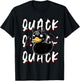 Goth Rubber Ducky Funny Gothic Black Aesthetic Duck Quack T-Shirt - T-Shirt | Black