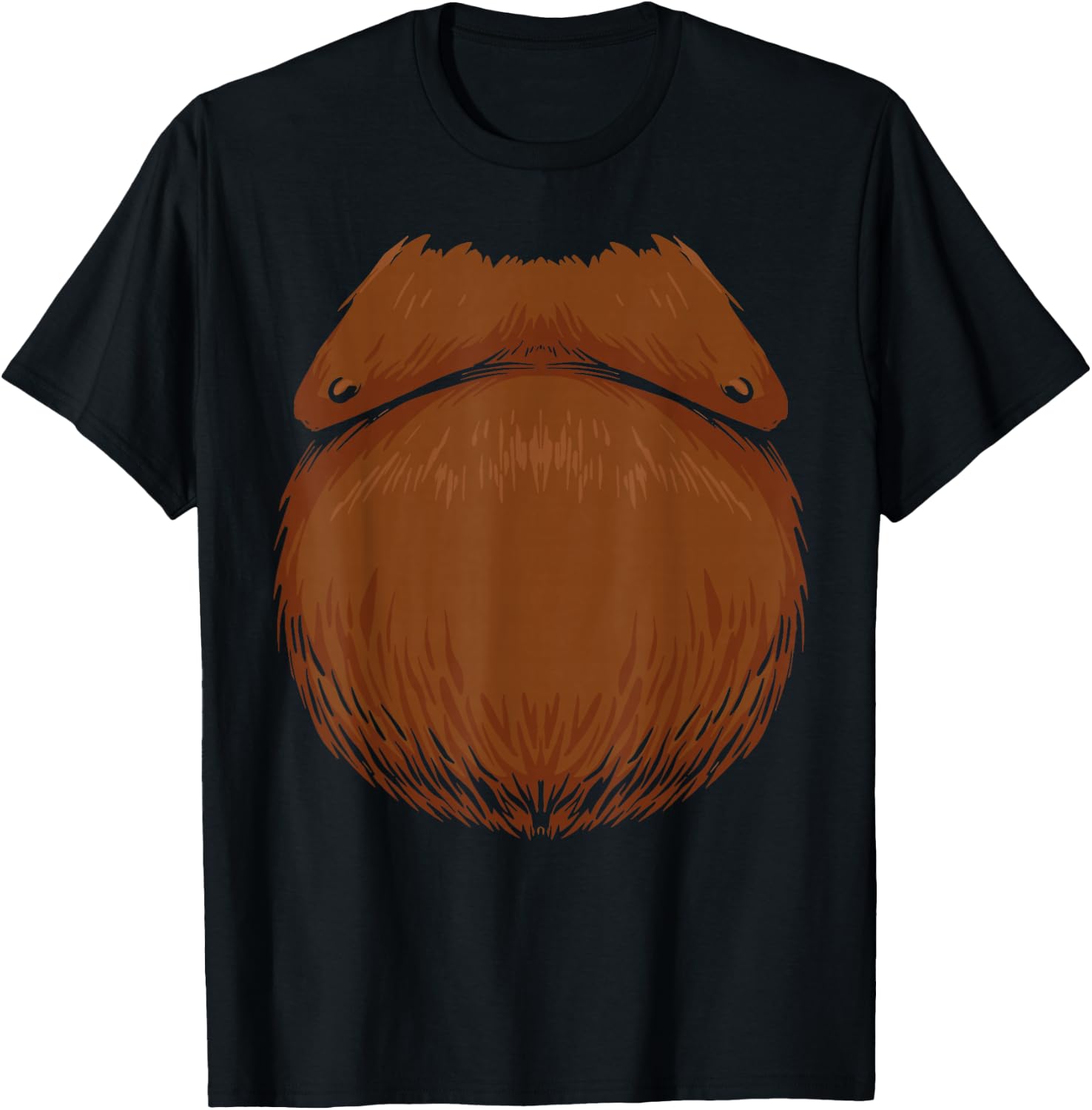 Funny Orangutan Costume meme funny Uh Oh Stinky monkey T-Shirt - T-Shirt | Black