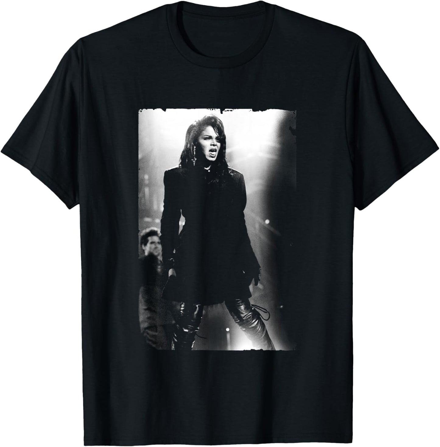 Janet Jackson Live On Tour by Stephen Wright T-Shirt - T-Shirt | Black