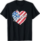 Simone T American Flag Swappable T-Shirt - T-Shirt | Black