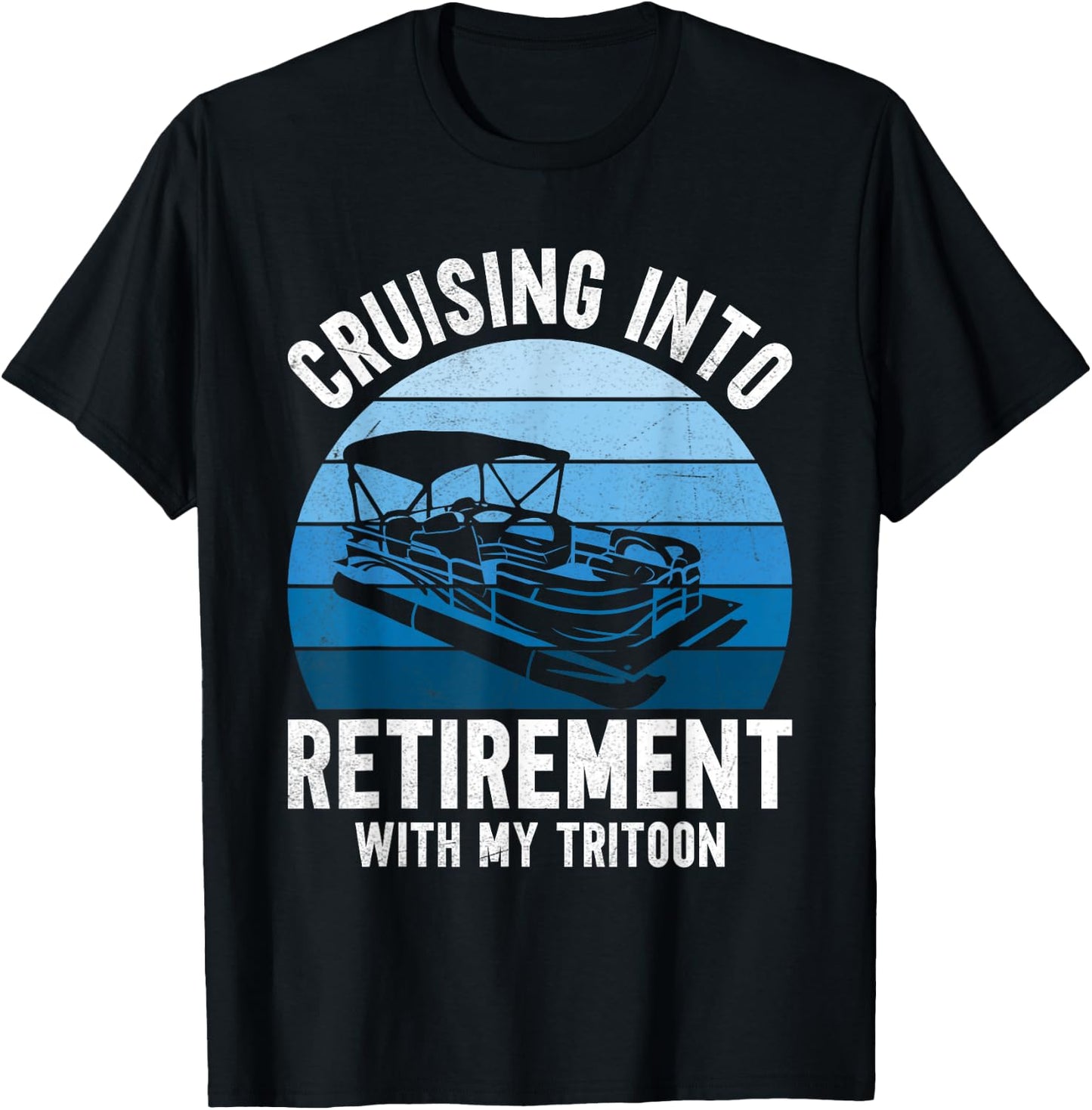 Tritoon Boat Accessories T-Shirt - T-Shirt | Black