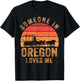 Someone In Oregon Loves Me Beaver State T-Shirt - T-Shirt | Black