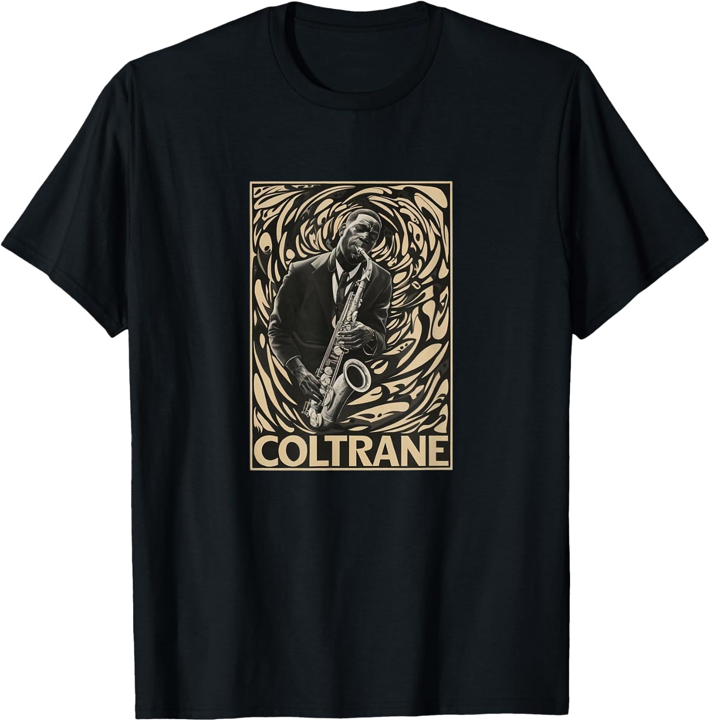 Yes, I Speak Coltrane - Jazz Music Lover T-Shirt - T-Shirt | Black