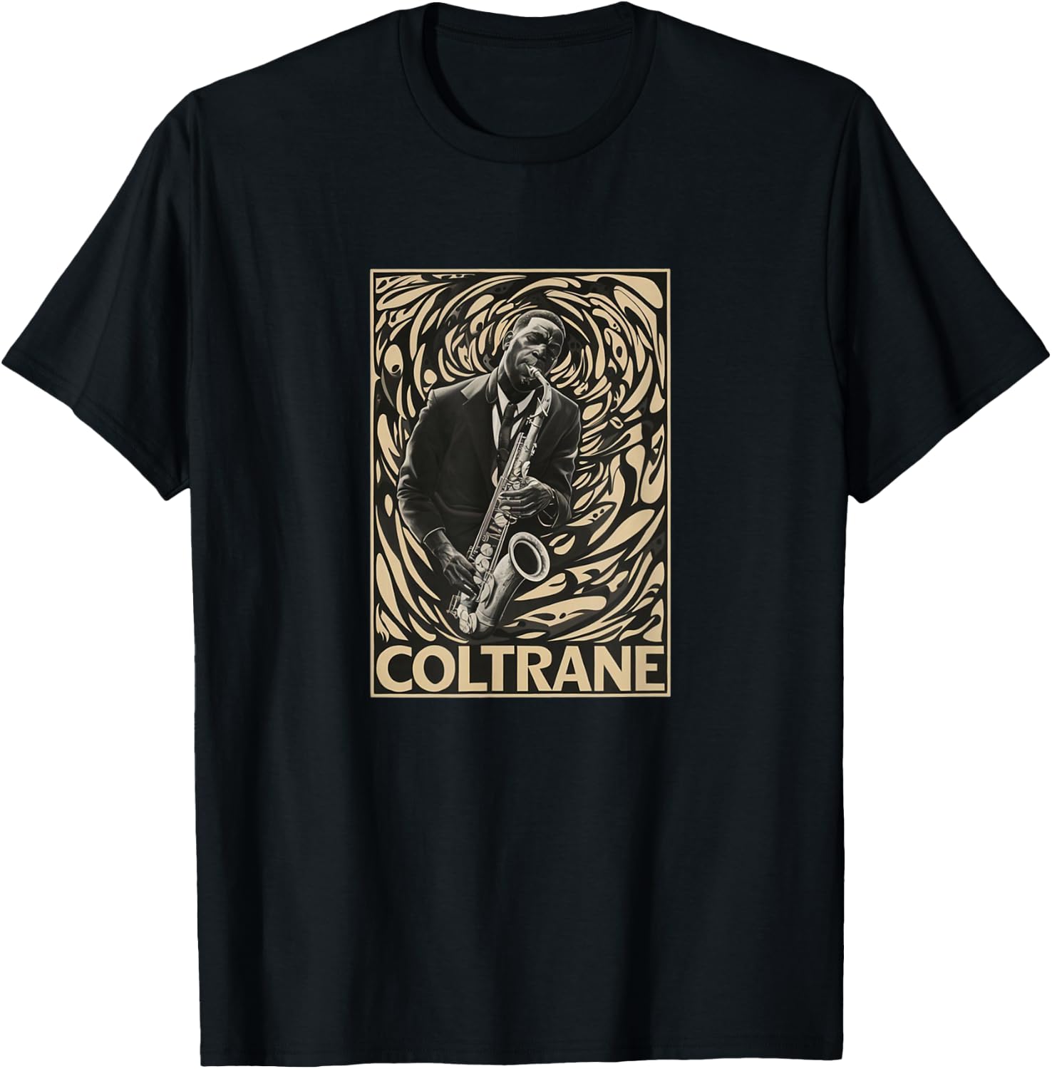 Yes, I Speak Coltrane - Jazz Music Lover T-Shirt - T-Shirt | Black