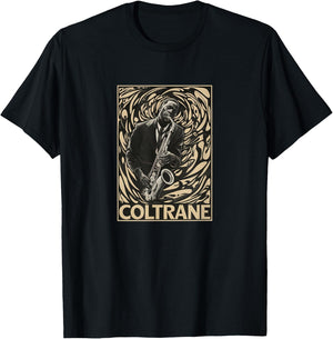 Yes, I Speak Coltrane - Jazz Music Lover T-Shirt - T-Shirt | Black