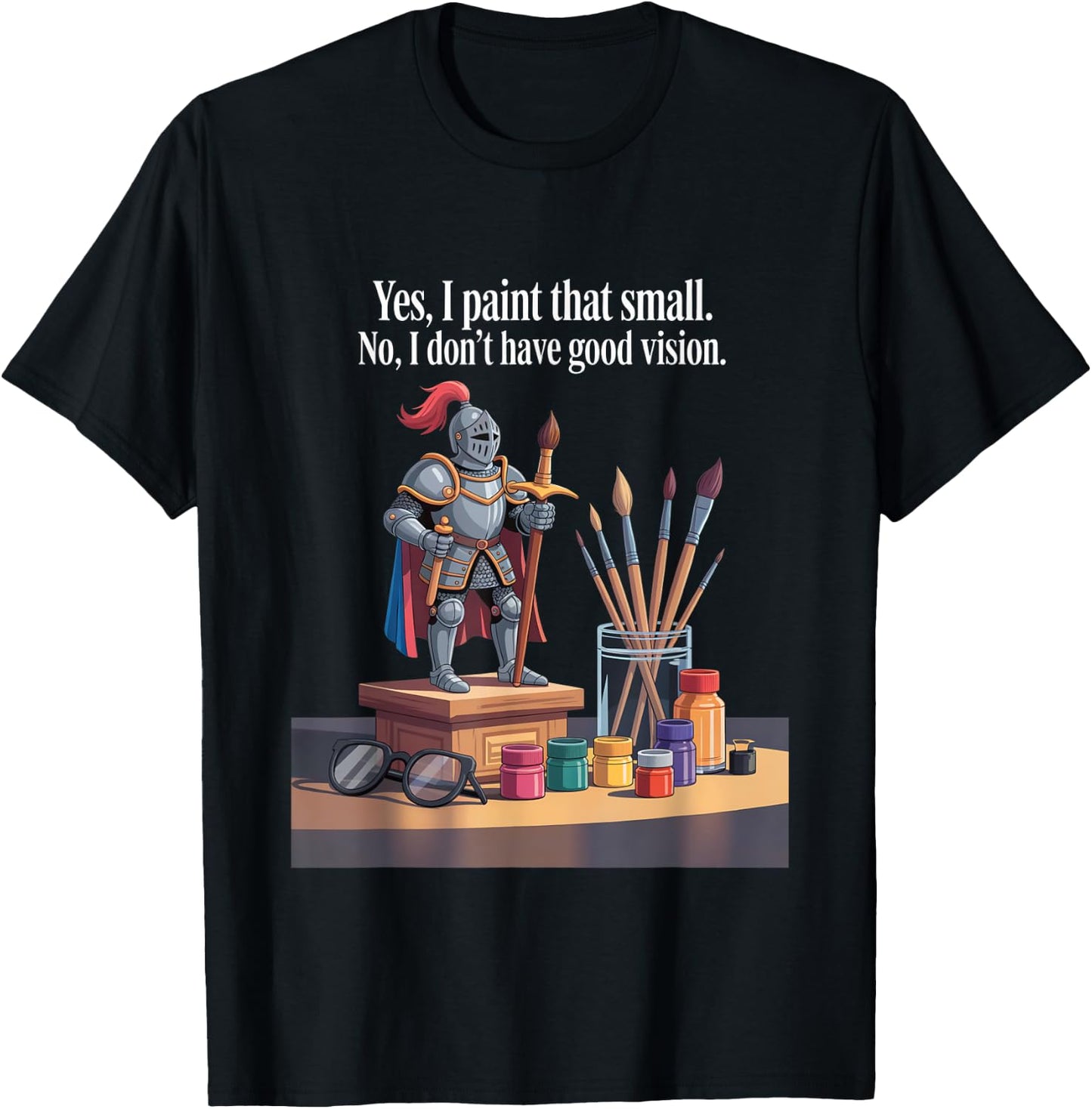 Miniature Painter T-Shirt - T-Shirt | Black