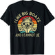 I Like Big Boats and I cannot Lie Retro Vintage Boating T-Shirt - T-Shirt | Black