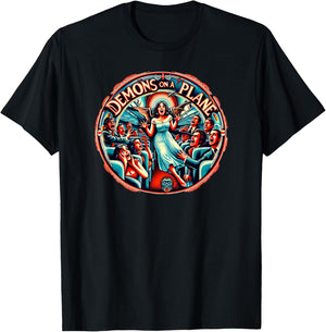 Vintage Horror Movie T-Shirt - T-Shirt | Black