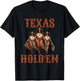 Texas Hold em African American Cowgirl T-Shirt - T-Shirt | Black