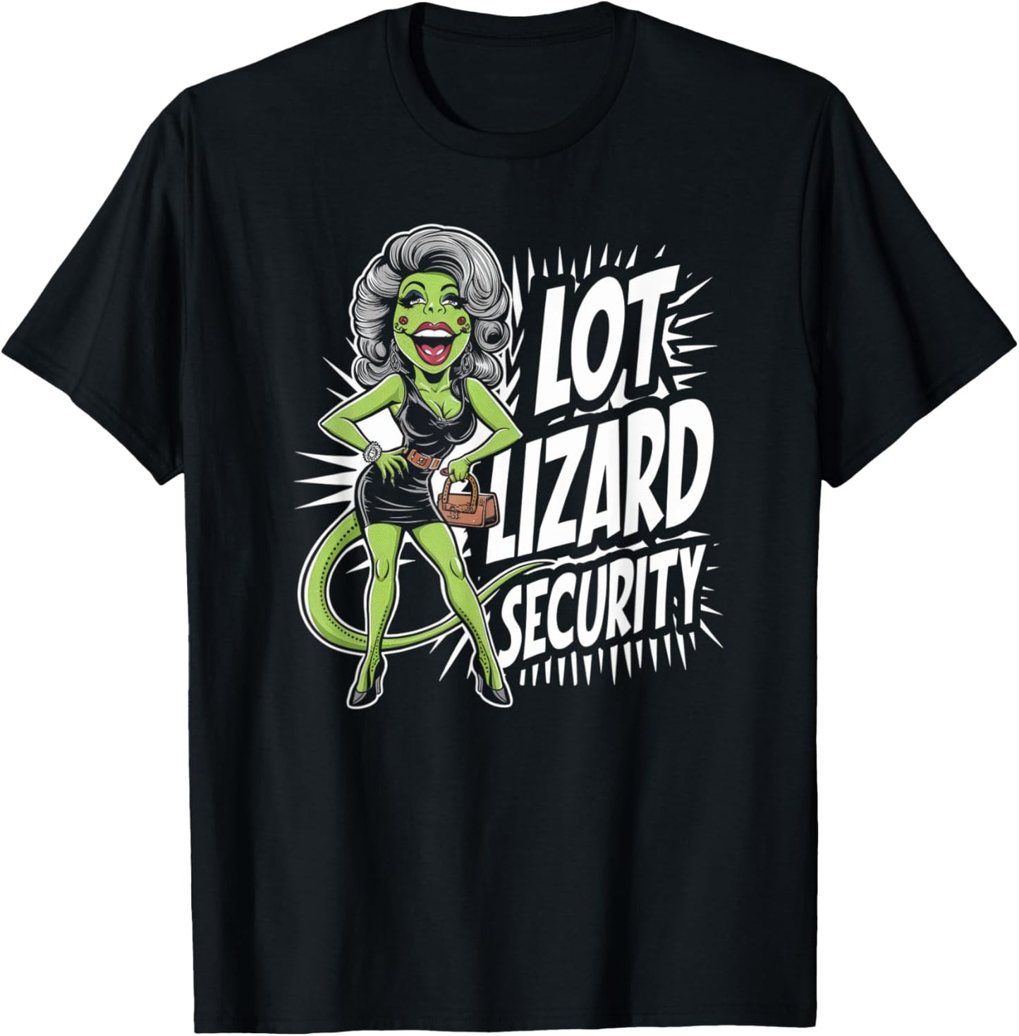 Lot Lizard Security T-Shirt - T-Shirt | Black