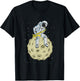 Astronaut Saxophone Player Saxophonist Jazz Brass Music T-Shirt - T-Shirt | Black