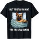 Belgian Malinois Sleeping Pajamas Nightgown T-Shirt - T-Shirt | Black