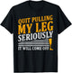 It Will Come Off Amputee Prosthetic Leg Arm T-Shirt - T-Shirt | Black