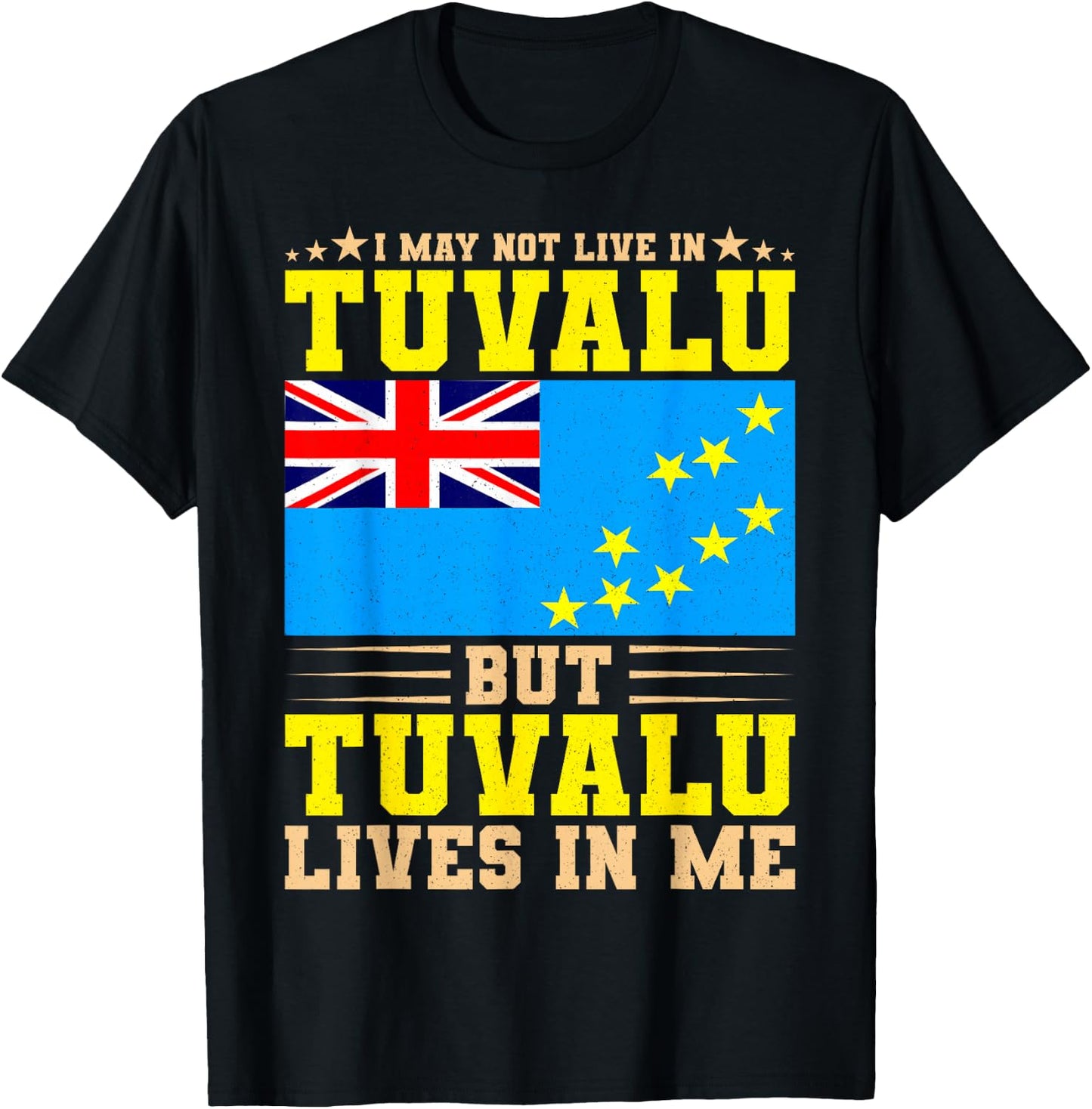 Tuvalu T-Shirt - T-Shirt | Black