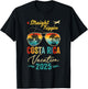 Straight Trippin Costa Rica 2025 Family Summer Vacation T-Shirt - T-Shirt | Black