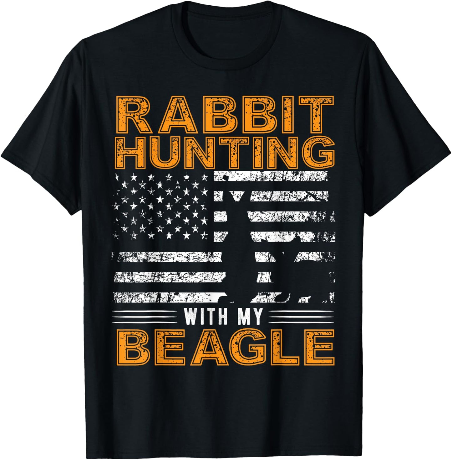 Rabbit Hunting Dog - Beagle Hunter Hunting Dog Beagles Men Women T-Shirt - T-Shirt | Black