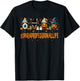 Paraprofessional Horror Fall Coffee Halloween Pumpkin Autumn T-Shirt - T-Shirt | Black