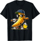 Softball Matching Player Fan Vegan Costume Banana Sunglasses T-Shirt - T-Shirt | Black