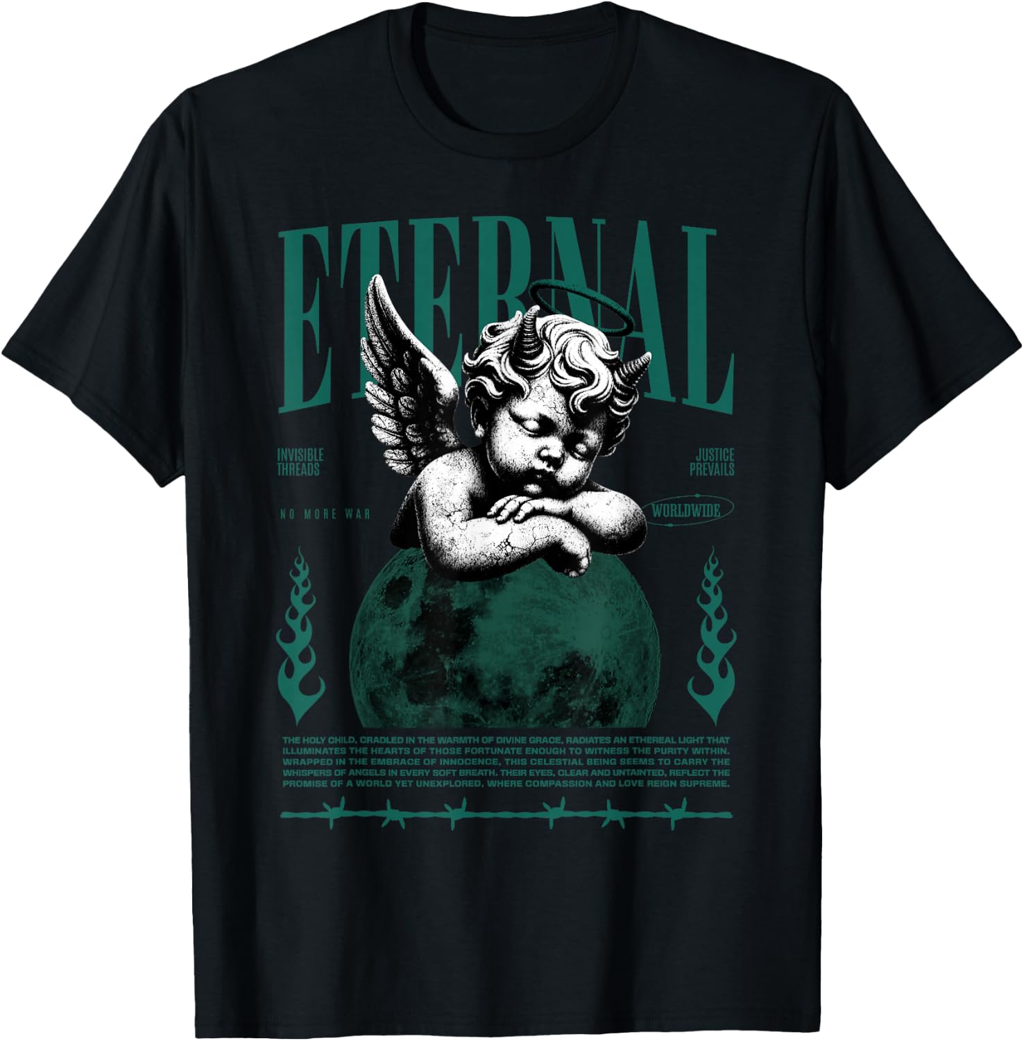 Eternal Oxidized Green 4s Matching Women T-Shirt - T-Shirt | Black