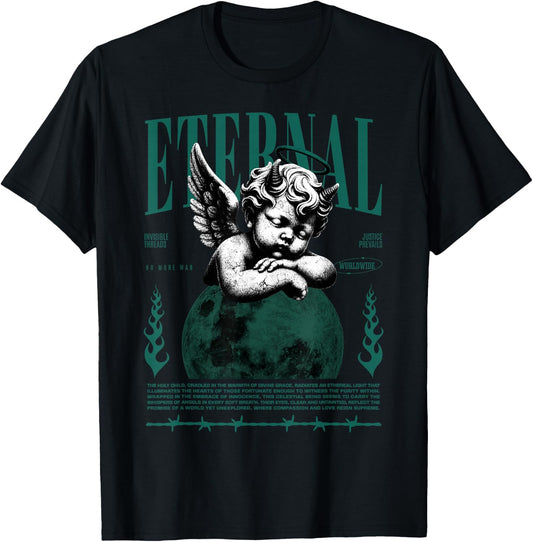 Eternal Oxidized Green 4s Matching Women T-Shirt - T-Shirt | Black