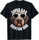 Wirehaired Pointing Griffon Dad Cute Super Rad Puppy Dog T-Shirt - T-Shirt | Black