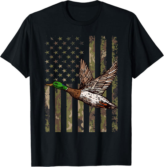 Duck Hunting Design Women Goose Hunt Duck Hunter T-Shirt - T-Shirt | Black