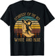Courtesy Of The Red, White And Blue Western Cowboy Hat Boots T-Shirt - T-Shirt | Black