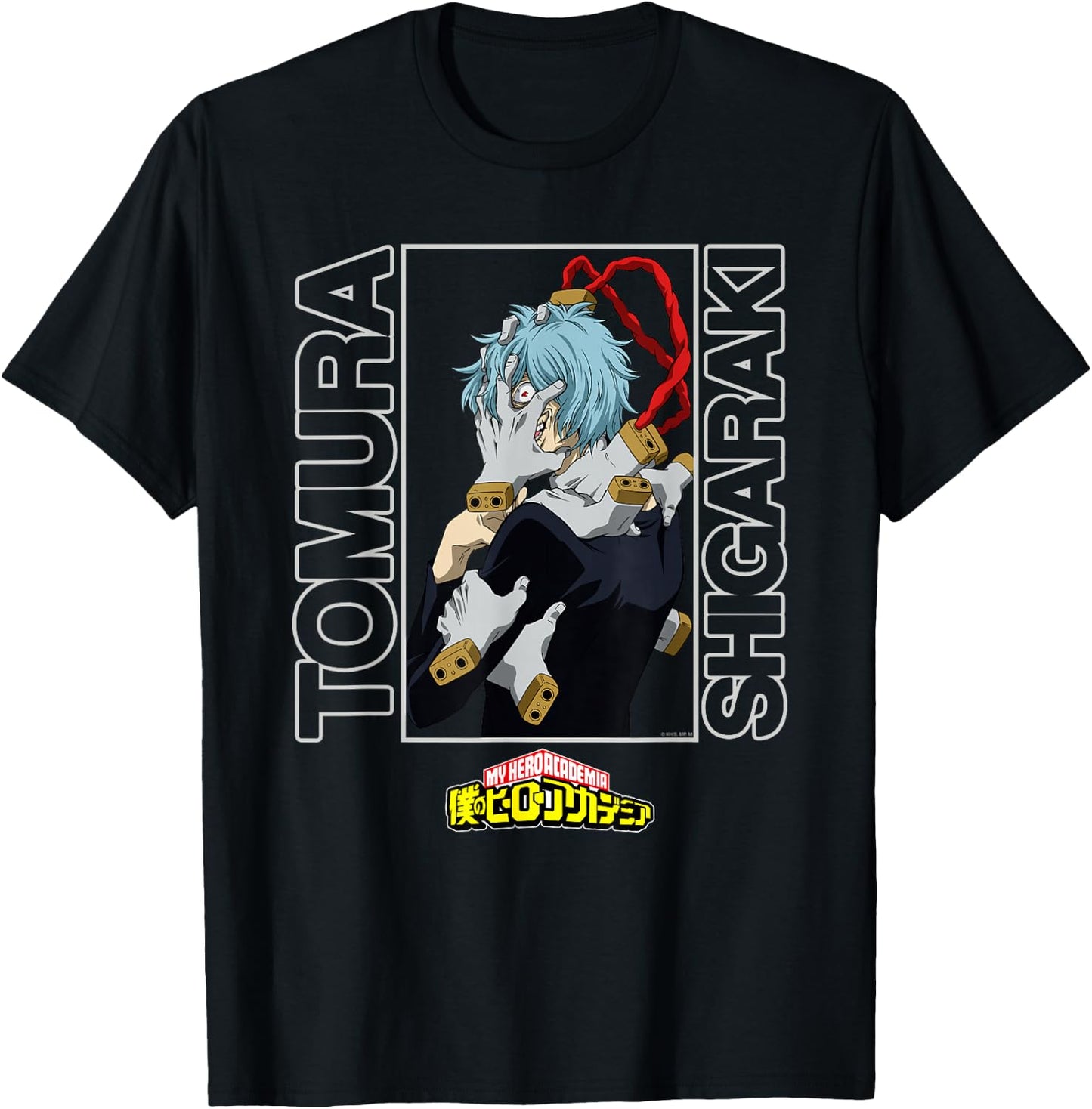 My Hero Academia Tomura Shigaraki Anime T-Shirt - T-Shirt | Black