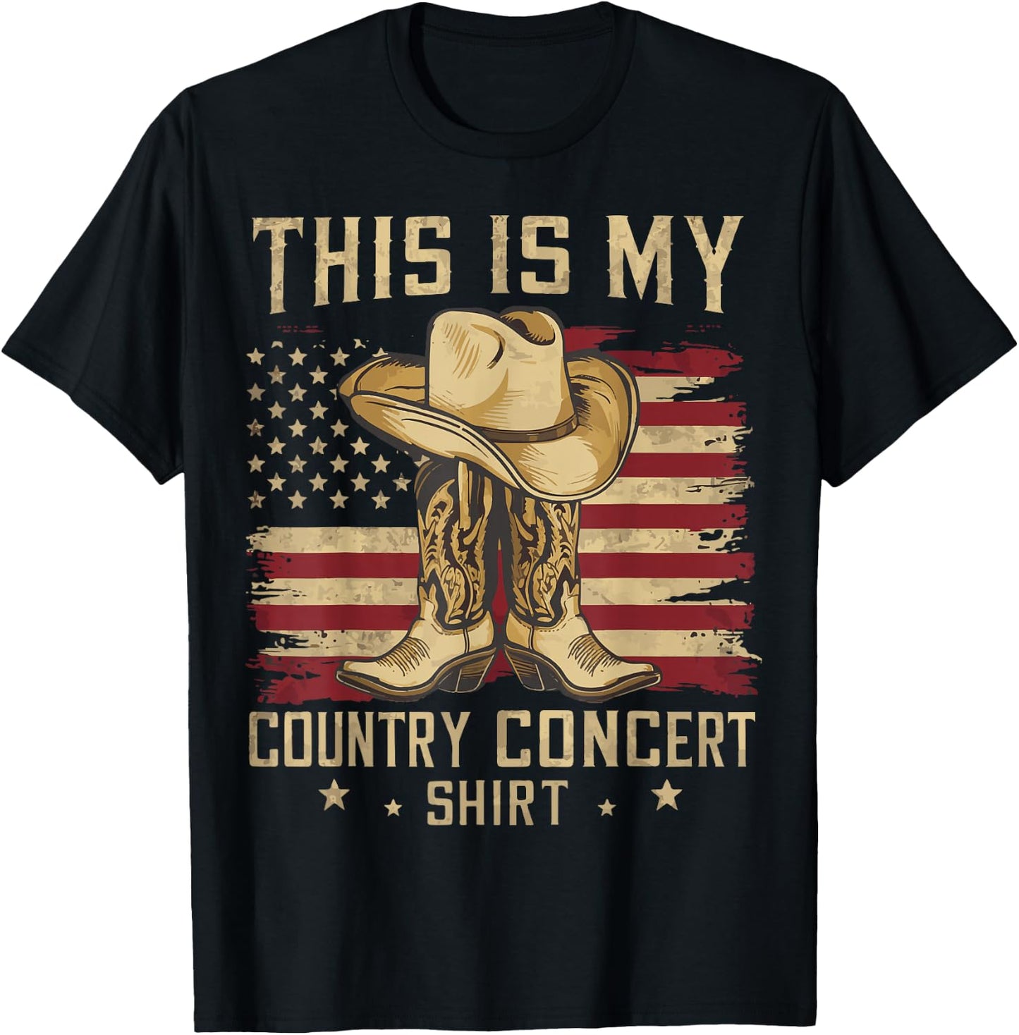 This is My Country Concert T-Shirt - T-Shirt | Black