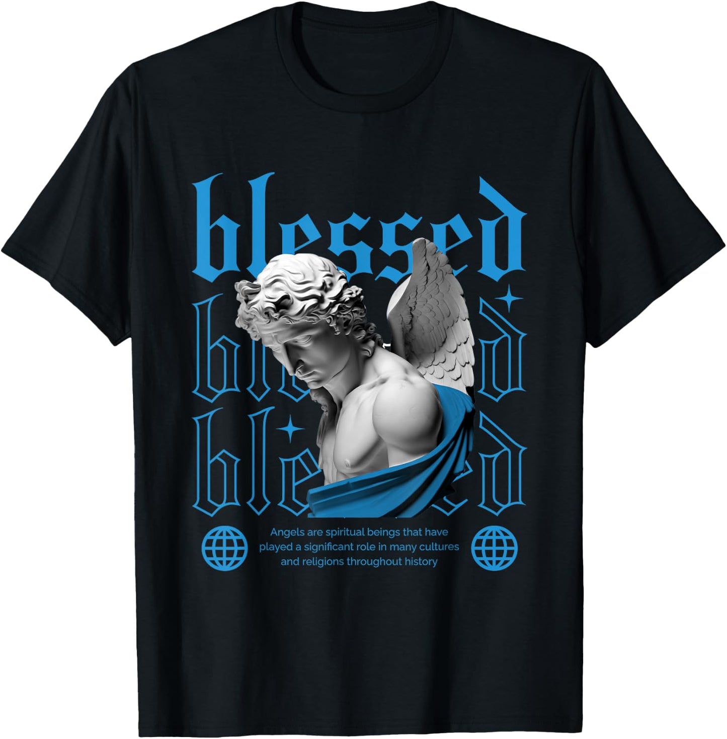 Blessed Powder Blue 9s Matching Women T-Shirt - T-Shirt | Black