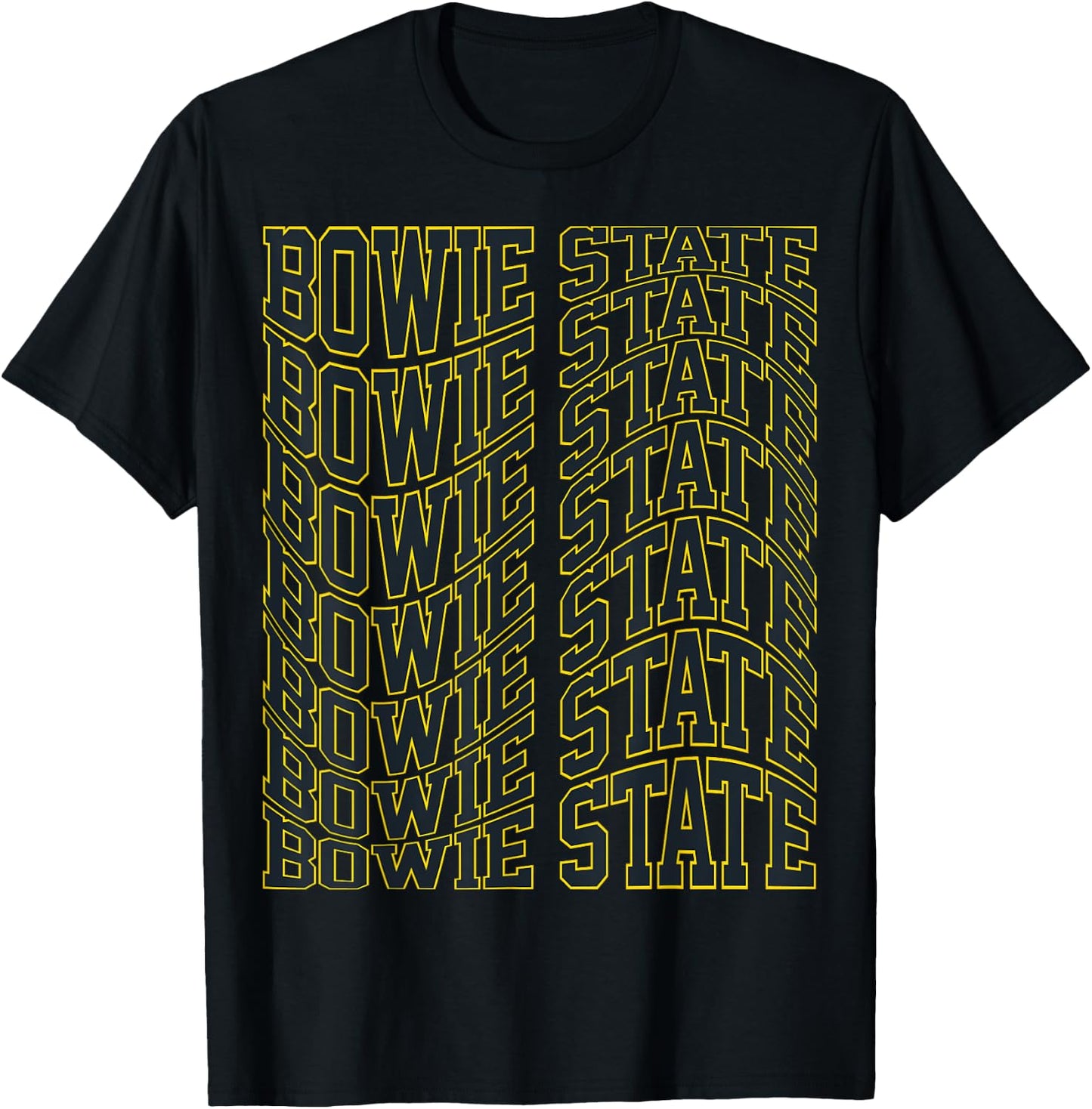 Vintage Bowie Retro State Vintage Study Era T-Shirt - T-Shirt | Black