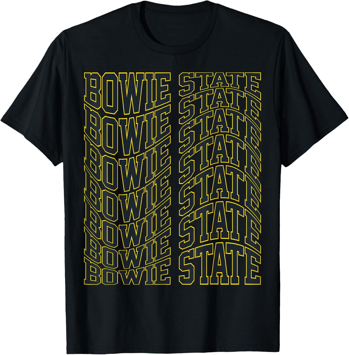 Vintage Bowie Retro State Vintage Study Era T-Shirt - T-Shirt | Black