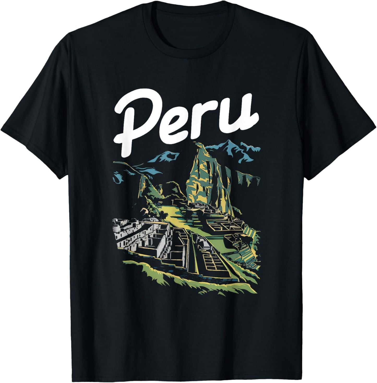 Peru Lover - Typical Peruvian Vacation Souvenir T-Shirt - T-Shirt | Black