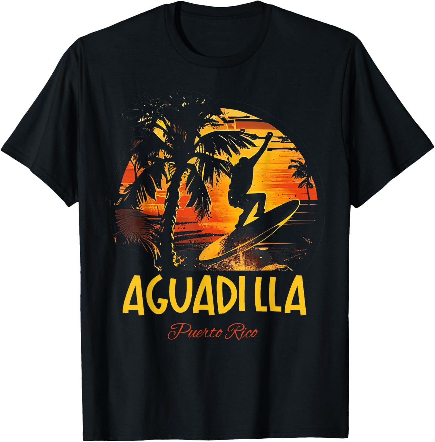 Aguadilla Puerto Rico T-Shirt - T-Shirt | Black