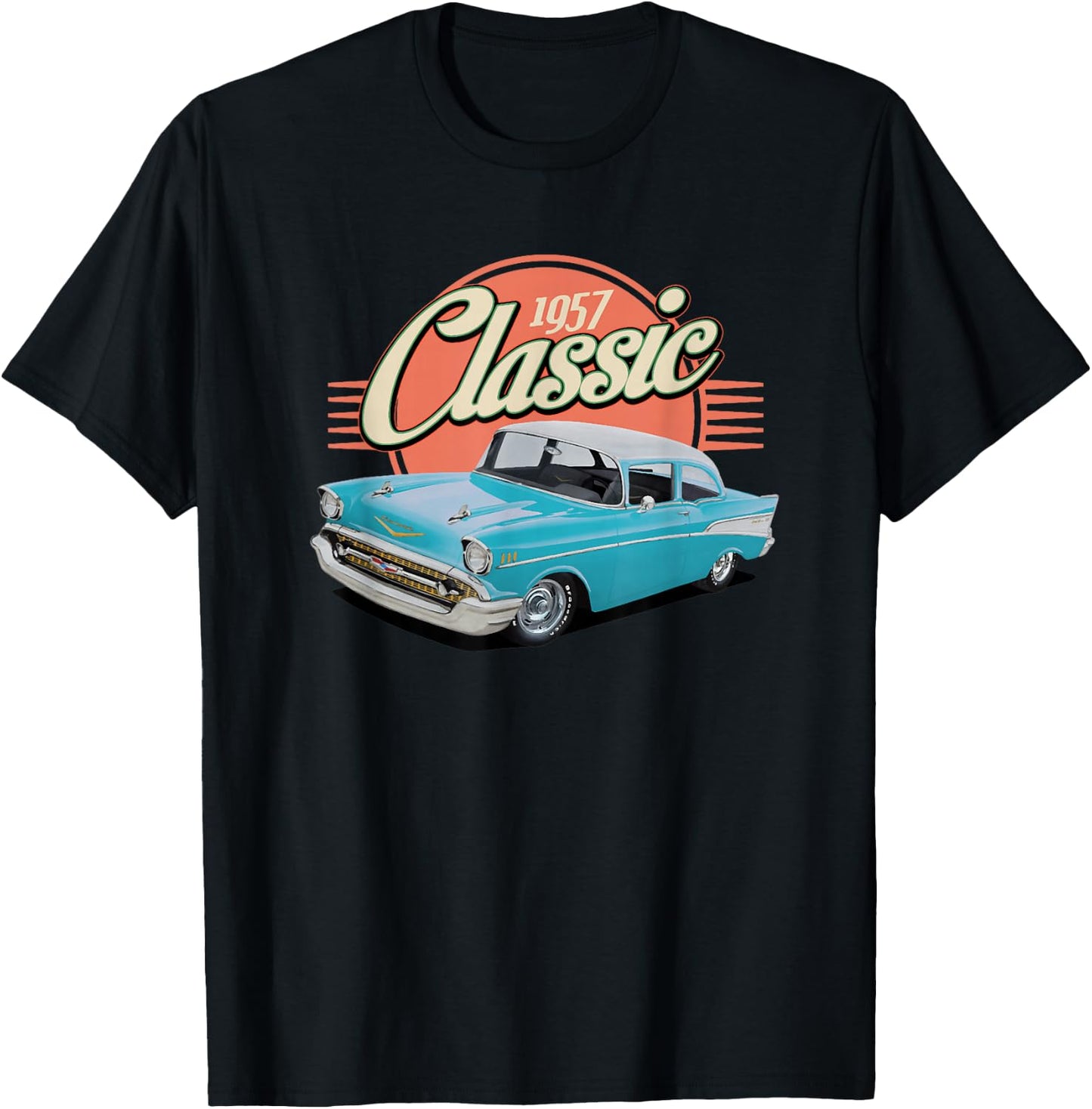 1957 57 Chevys Truck T-Shirt - T-Shirt | Black