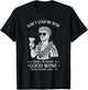 Julius Caesar Stab Wine Quote, LARP Roman Empire T-Shirt - T-Shirt | Black