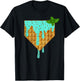 Home Plate Drip - Mint Chocolate Chip Softball & Baseball T-Shirt - T-Shirt | Black
