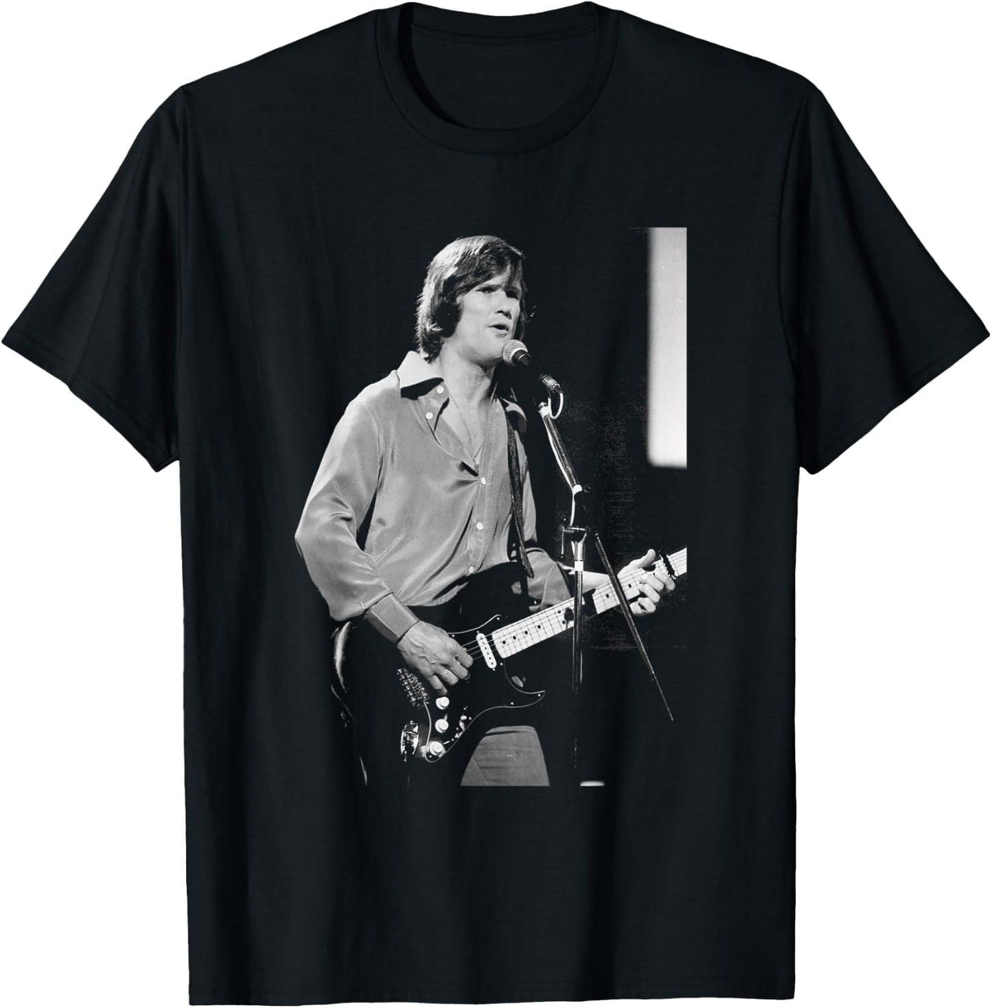 Kris Kristofferson Sunday Mornin' Comin' Down Singer 1978 T-Shirt - T-Shirt | Black