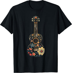 Funny Ukulele T-Shirt - T-Shirt | Black