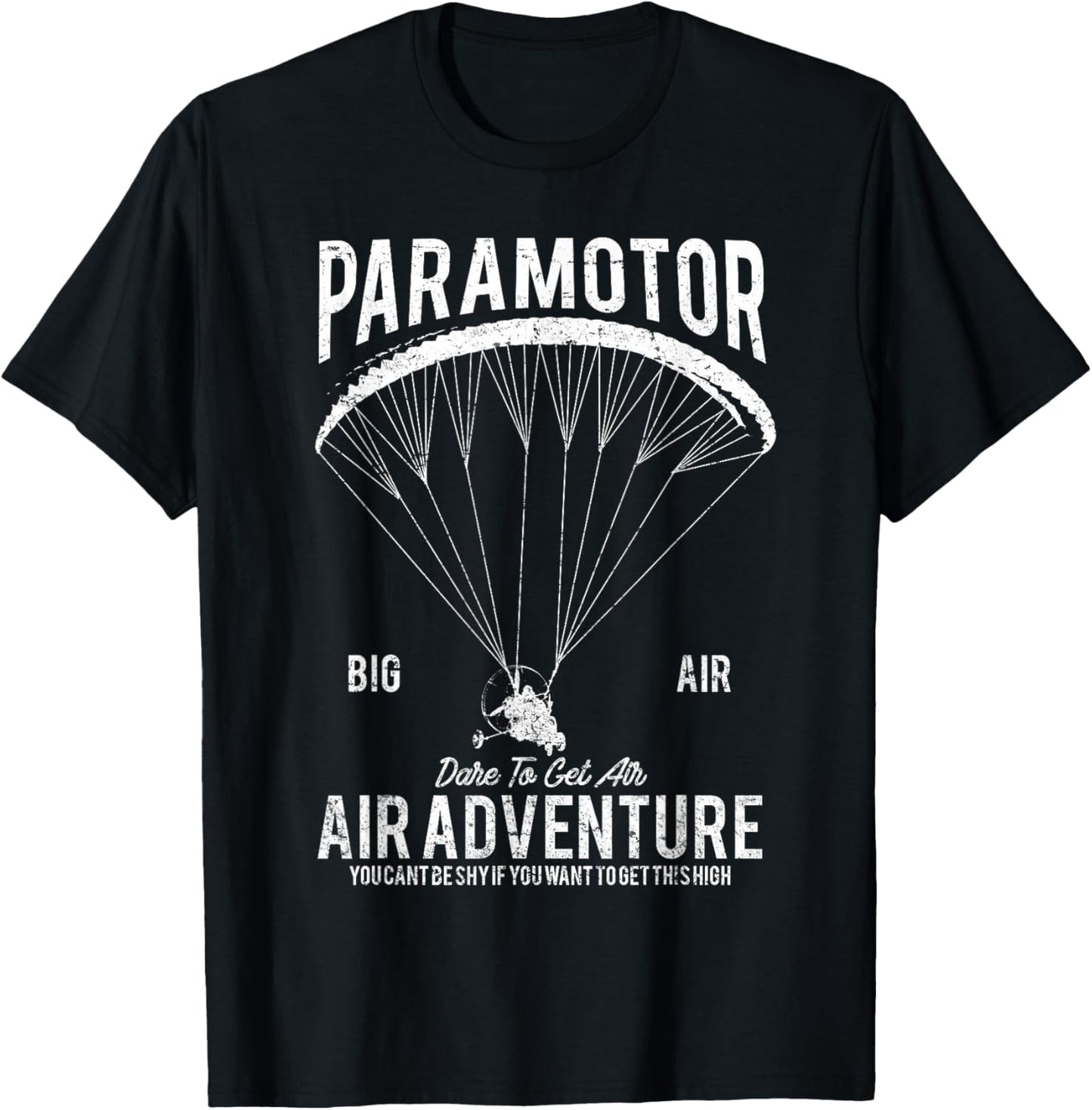 Paramotor Air Adventure T-Shirt - T-Shirt | Black
