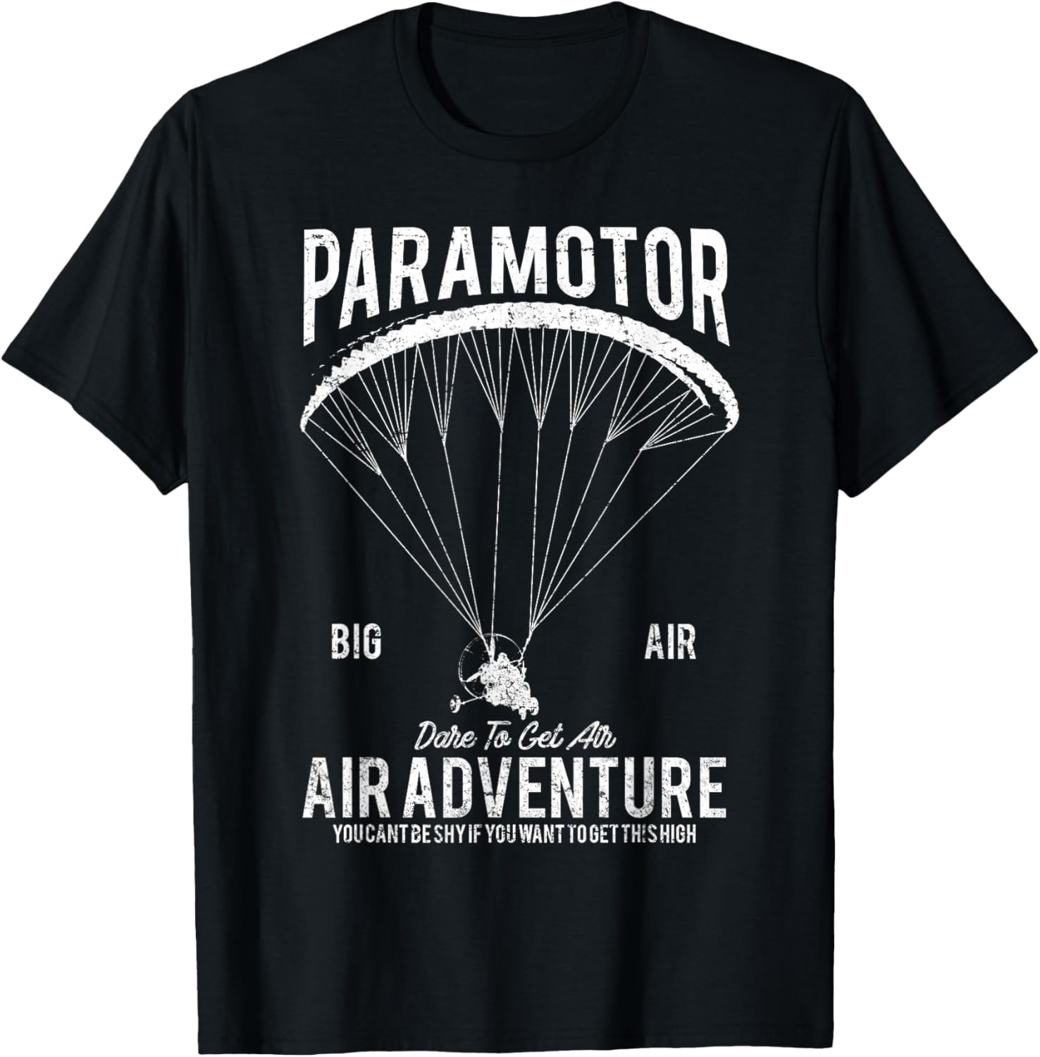 Paramotor Air Adventure T-Shirt - T-Shirt | Black