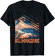 Kilimanjaro Nature Outdoor T-Shirt - T-Shirt | Black