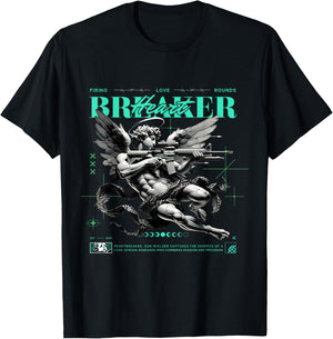 Heart Breaker Black Green Glow 3s Matching Women T-Shirt - T-Shirt | Black