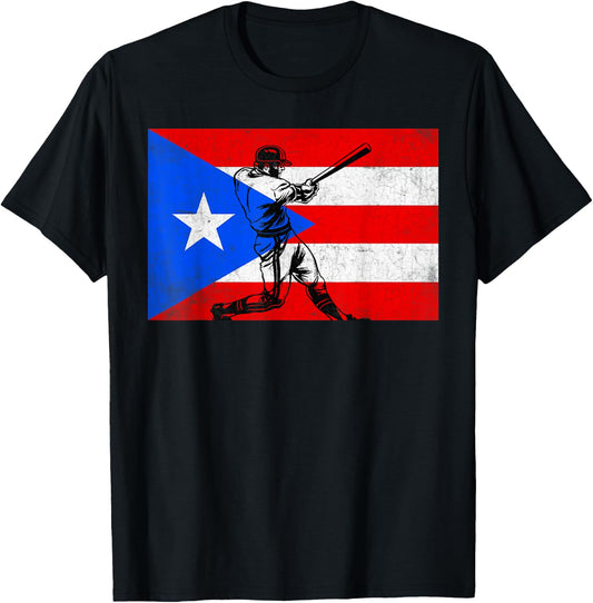 Puerto Rico Baseball World Shirt for Puerto Rican Boys T-Shirt - T-Shirt | Black