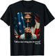 Jesus Fourth of July Bible Quote USA Flag Christian T-Shirt - T-Shirt | Black