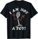 Disney Pixar Toy Story Forky I Am Not A Toy T-Shirt - T-Shirt | Black