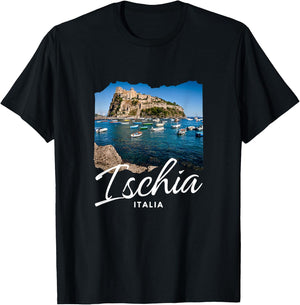 Ischia Italy Souvenir / Ischia T-Shirt - T-Shirt | Black